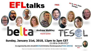 EFLtalks BELTA and TESOL Greece